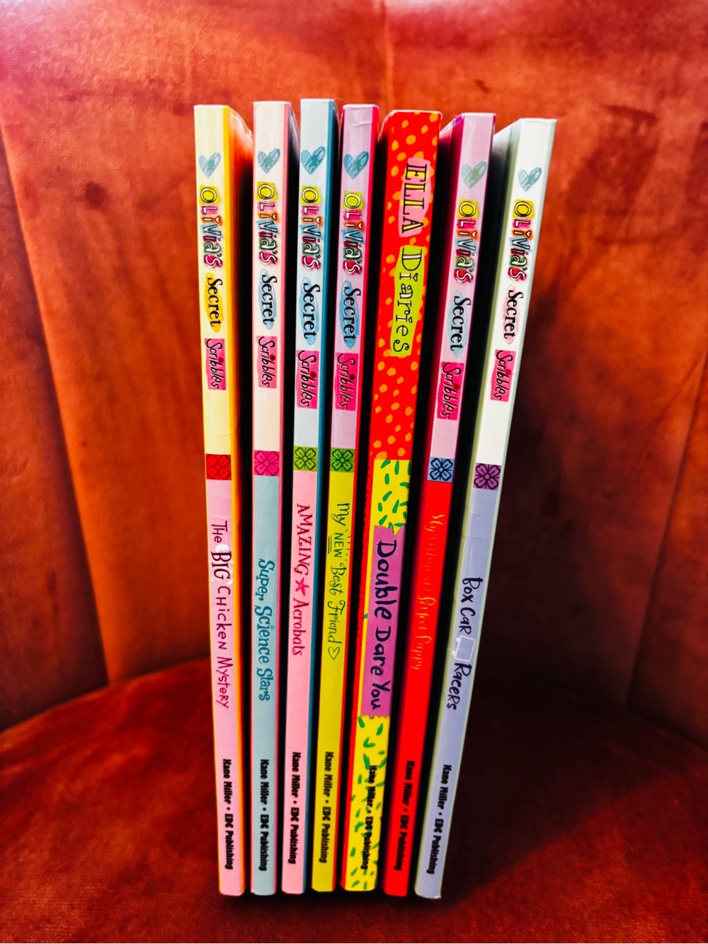 Olivia's Secret Scribbles- Children’s 7 Book Lot